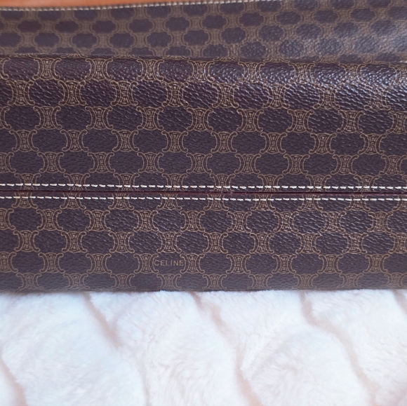 Celine handbag Macadam brown women's - Picture 3 of 12